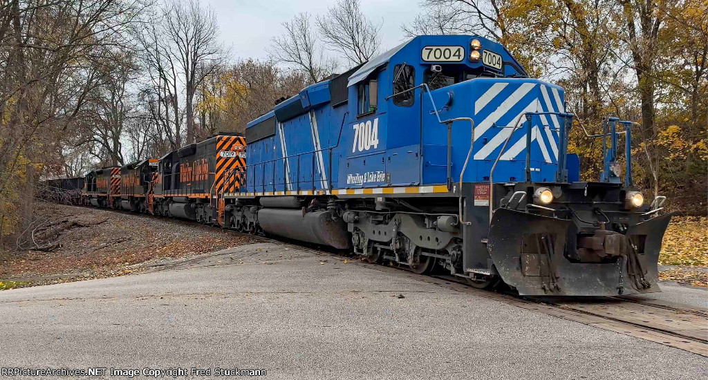 WE 7004 leads 711 at North St.